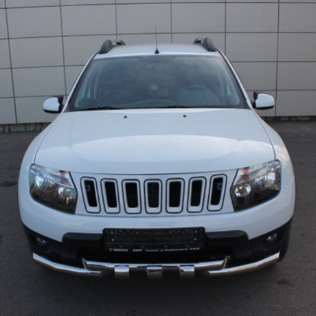 Решетка радиатора "Jeep" для Renault Duster (2010-2021) купить недорого с доставкой в Воткинск