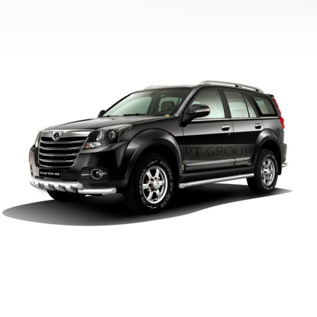 Защита переднего бампера двойная с зубьями d63/63мм (НПС) GREAT WALL HOVER H3 (2017-н.в.) купить недорого с доставкой в Воткинск