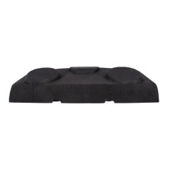 Полка Hyundai Solaris (седан, 2010-2016)(направленная, отв. под динамики 6х9 дюймов)